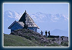 Temple on Hatu Peak at Shimla